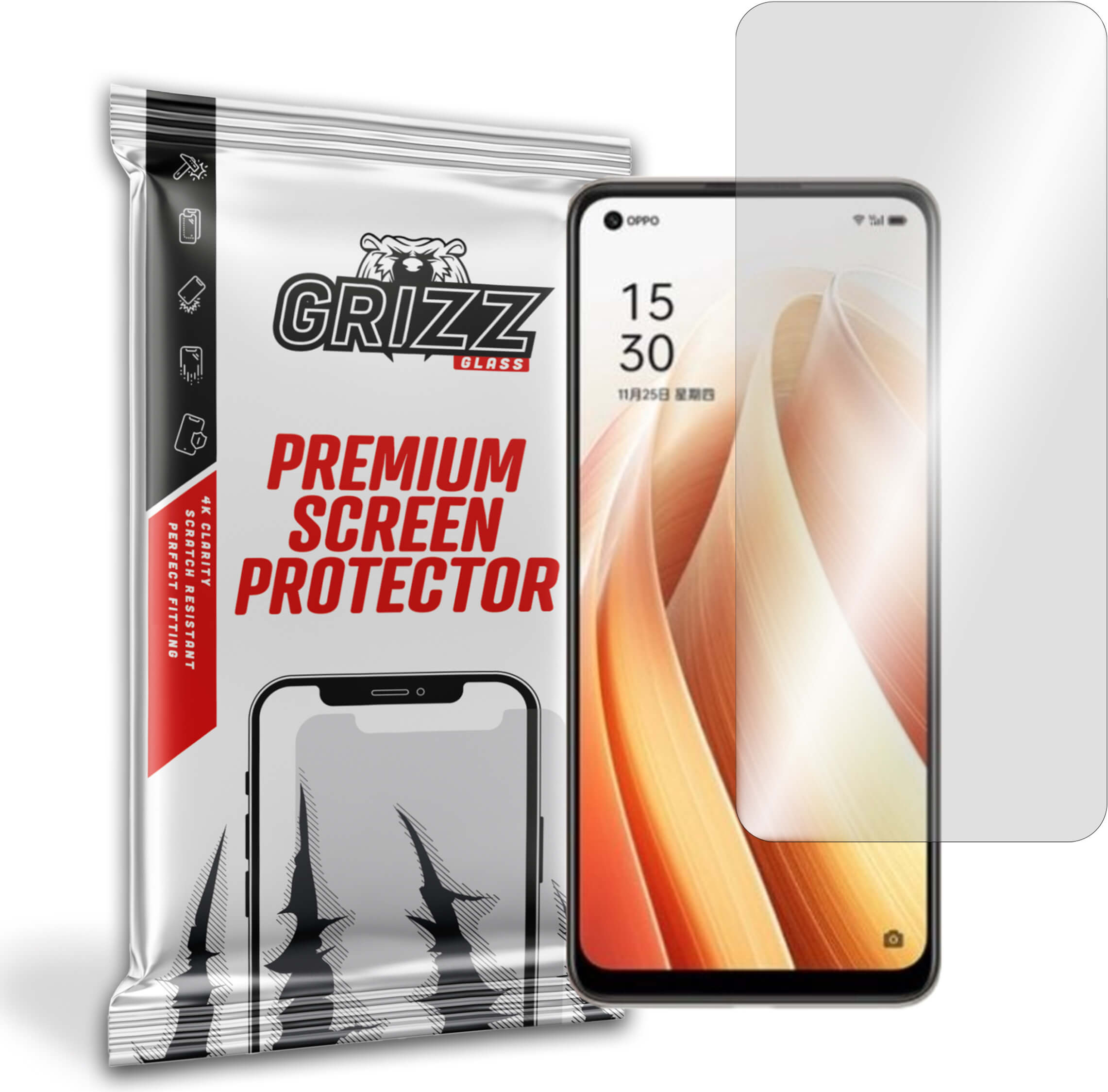 GrizzGlass HybridGlass Oppo Reno 7 SE 5G