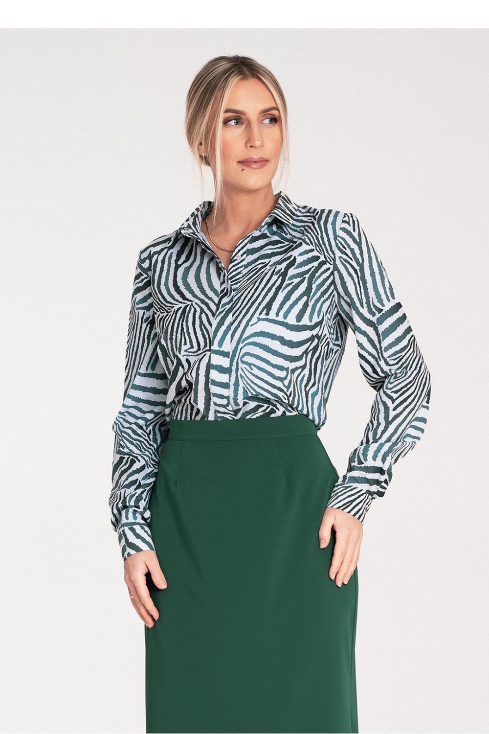  Long sleeve shirt model 204302 Figl  multicolor