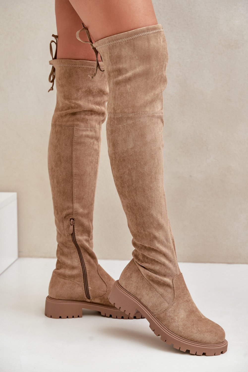  Thigh-Hight Boots model 203509 Step in style  beige