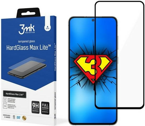 3MK HardGlass Max Lite Samsung Galaxy S21 FE black