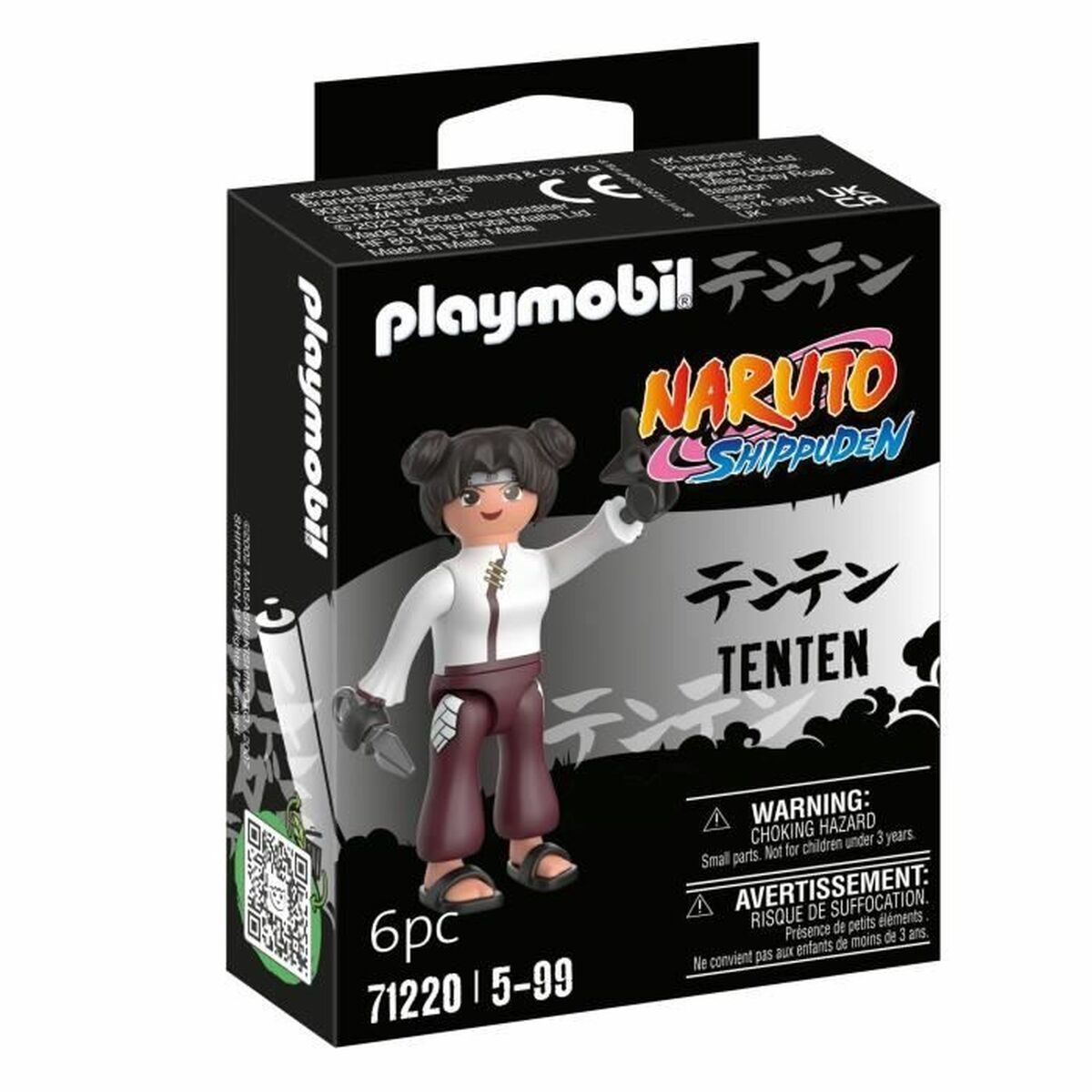 Playset Playmobil 71220 Naruto Shippuden Plastic 6 Pieces
