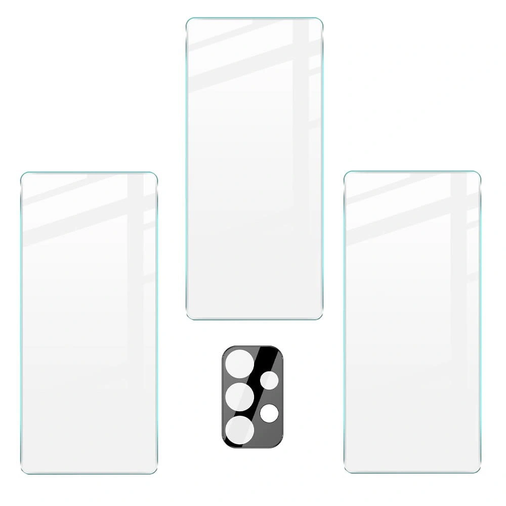 Bizon Glass Clear tempered glass - 3 pcs. + lens glass Samsung Galaxy A53