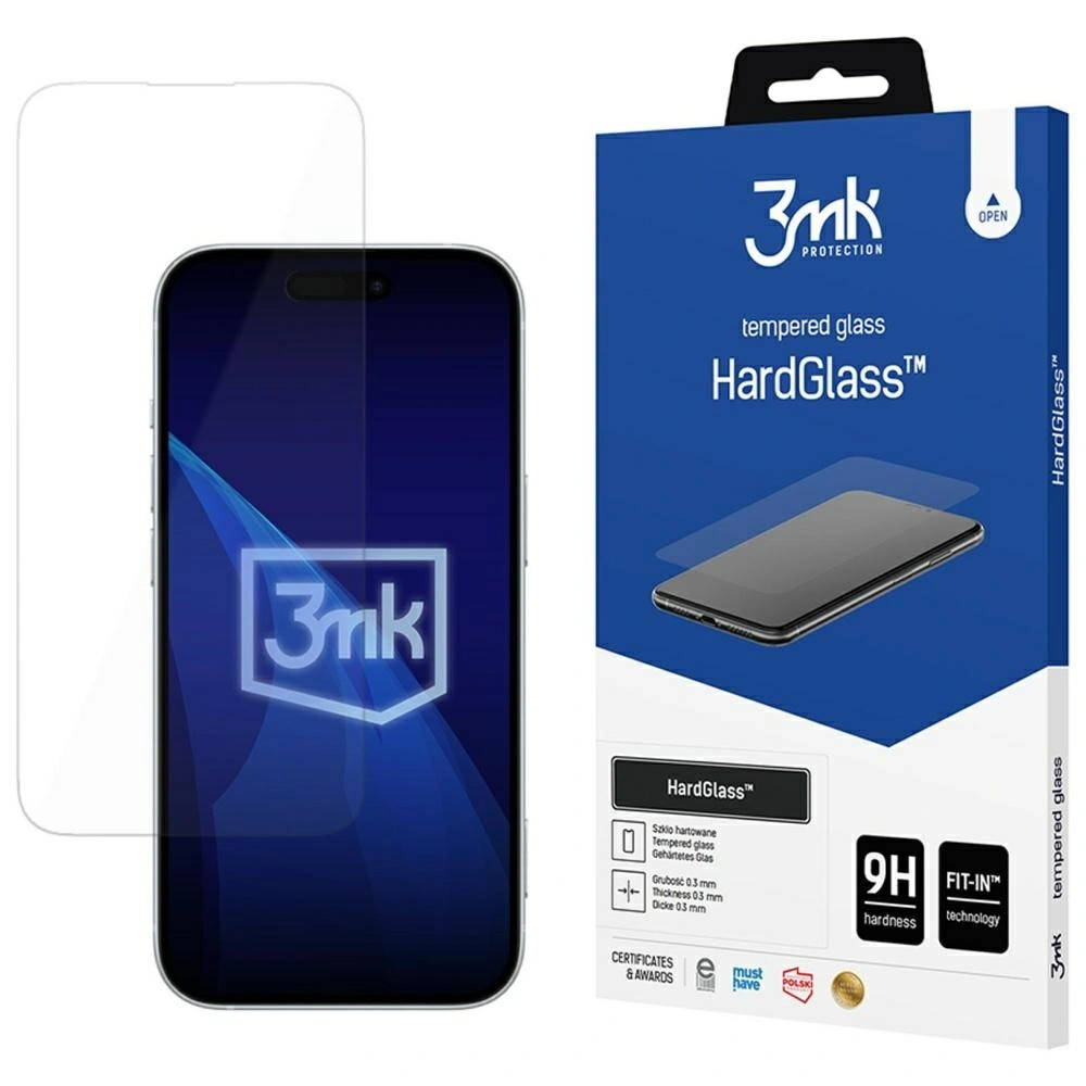 Szkło hartowane 3MK HardGlass do Apple iPhone 16 Pro Max / 17 Pro Max
