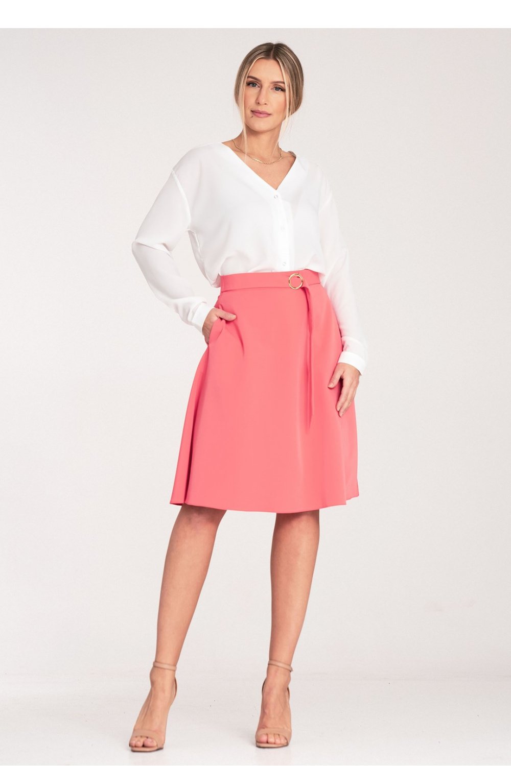  Skirt model 204318 Figl  pink