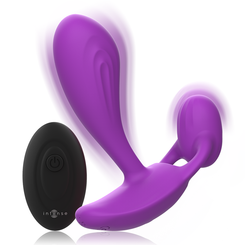 INTENSE - SHELLY ANAL PLUG REMOTE CONTROL PURPLE