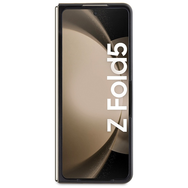 Karl Lagerfeld KLHCZFD5SAKCNPK Samsung Galaxy Z Fold5 hardcase Saffiano Karl&Choupette Pin black