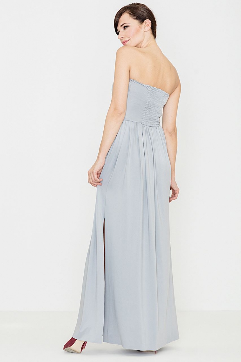  Long dress model 119352 Lenitif  grey