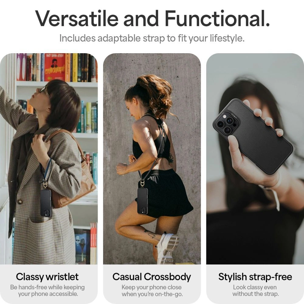 Spigen Cyrill Kajuk Classic Charm Mag MagSafe Apple iPhone 16 Pro Max Black