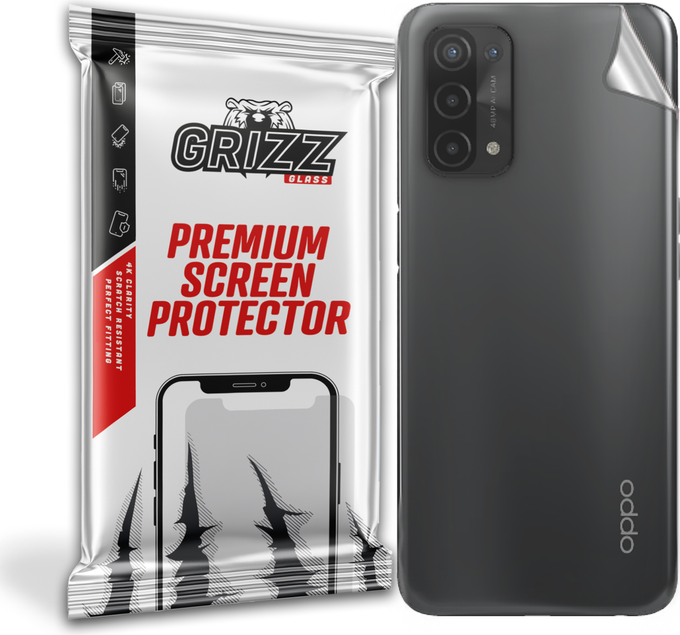 GrizzGlass SatinSkin Oppo A74 5G
