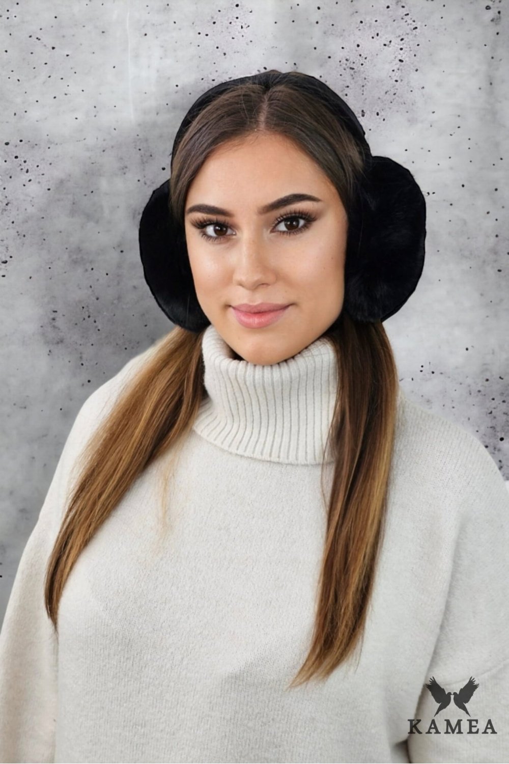  Earflaps model 205290 Kamea  black