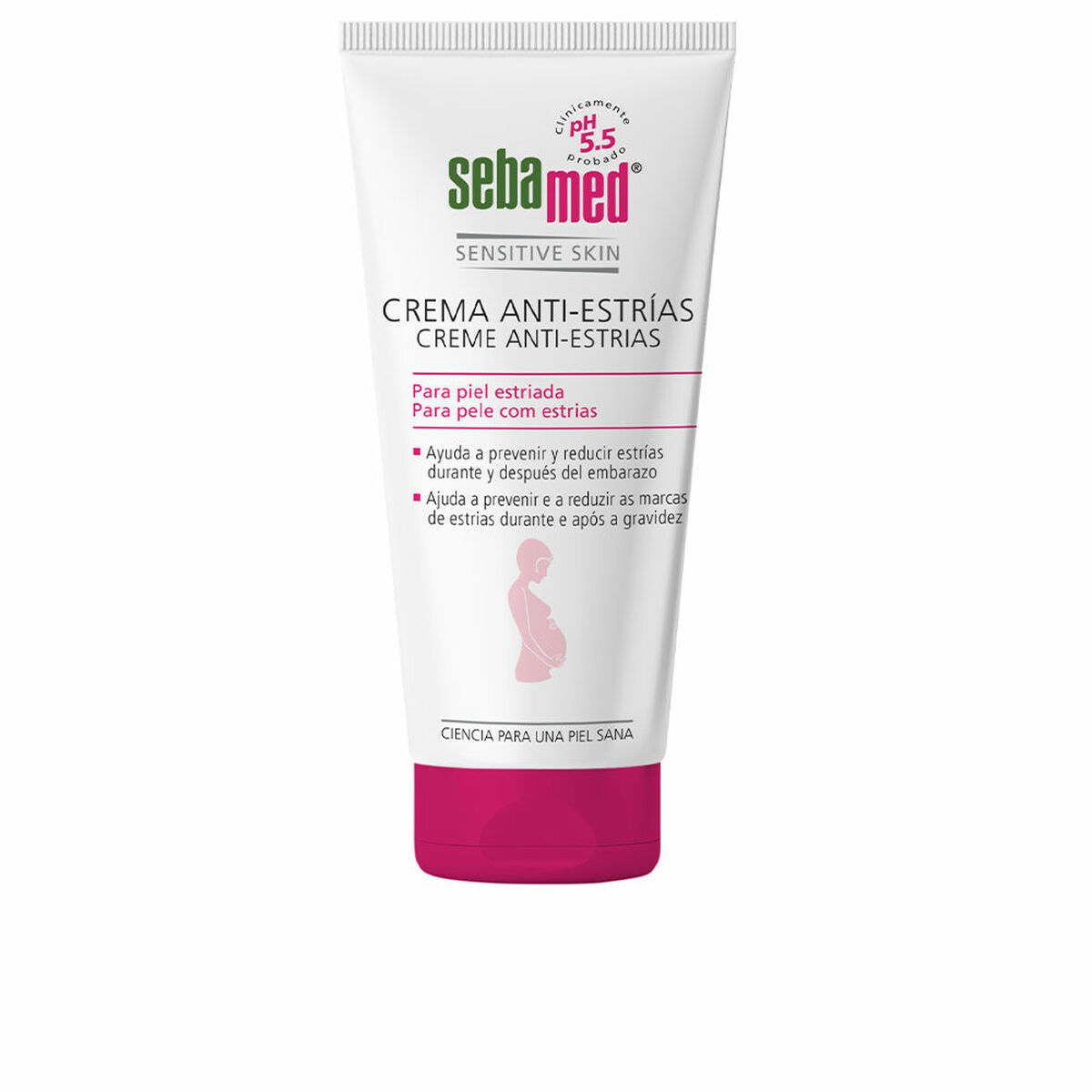 Krem do Ciała Przeciw Rozstępom Sebamed Piel Sensible 200 ml