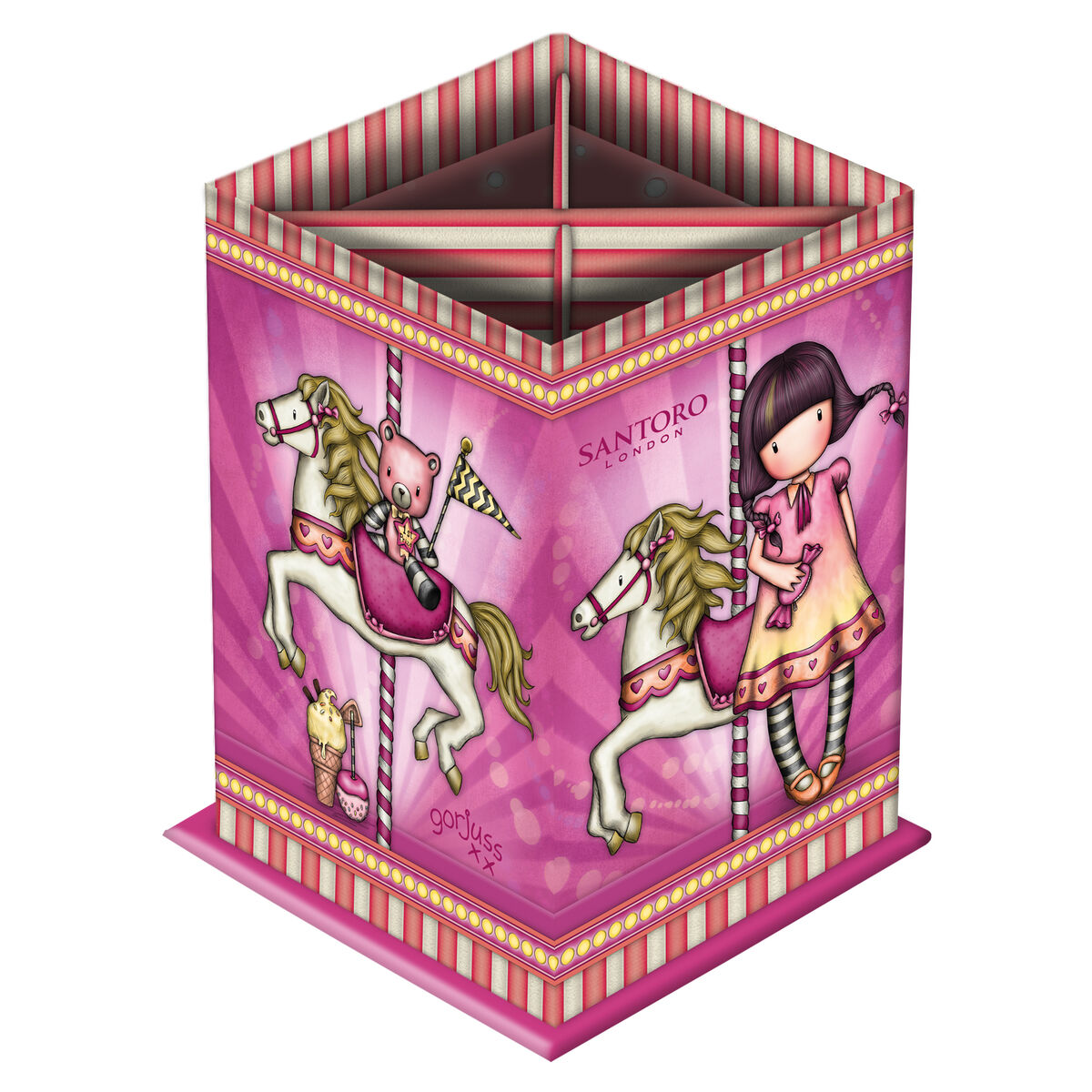 Pencil Case Safta Carousel Pink