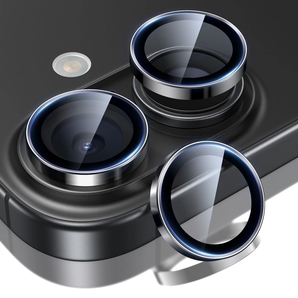 Osłona na aparat ESR Armorite Camera Protector do Apple iPhone 16 / 16 Plus / 17 Black