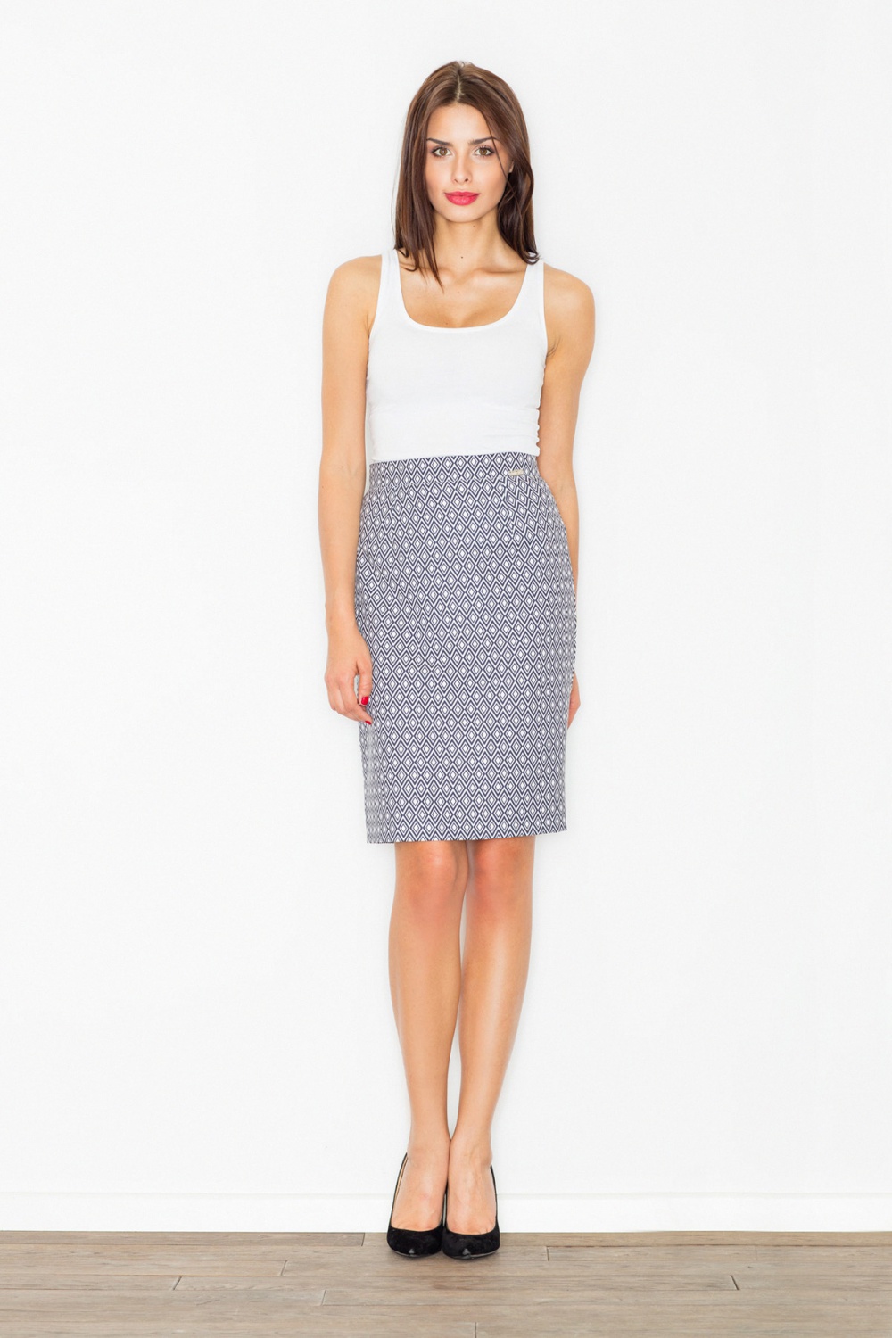  Skirt model 77139 Figl  multicolor