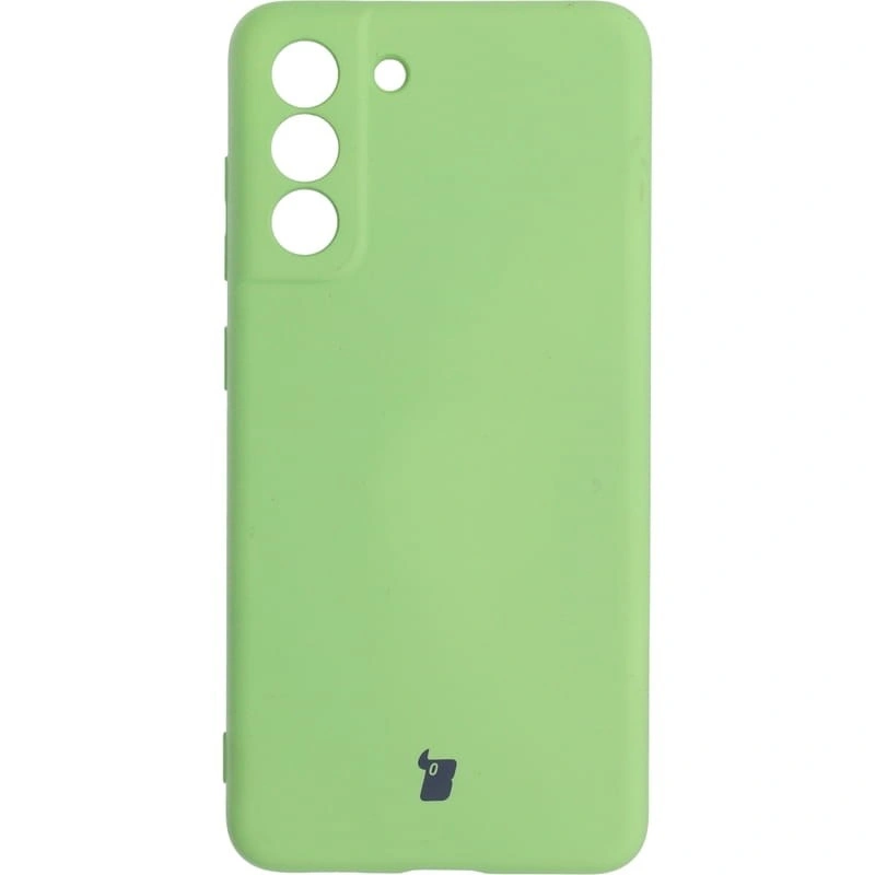 Bizon Case Silicone Samsung Galaxy S21 FE light green