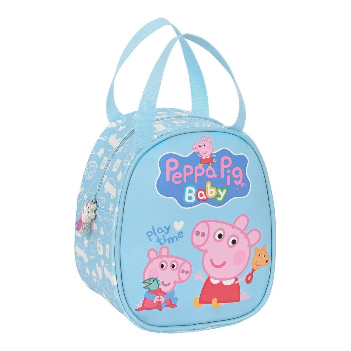 Thermal Lunchbox Peppa Pig Baby Light Blue (19 x 22 x 14 cm)