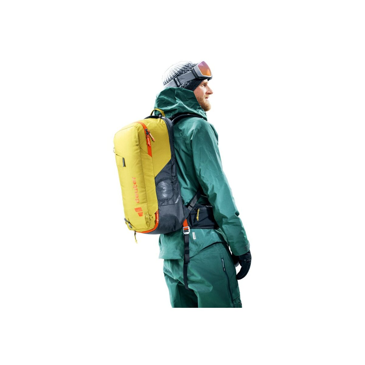 Mountain Backpack Deuter Alproof Lite 22 Yellow Grey Orange 22 L Mountain Backpack Deuter Alproof Lite 22 Yellow Grey Orange 22 L