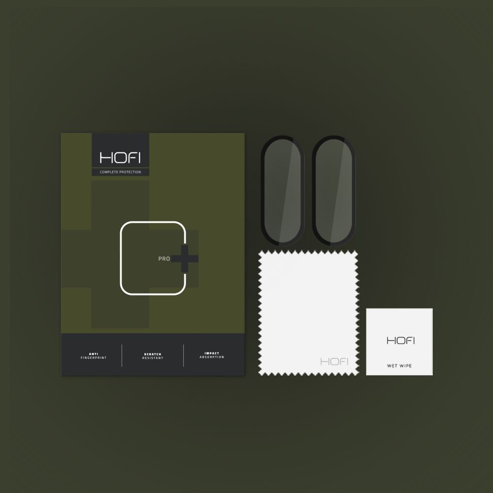 Hofi Hybrid Pro+ Xiaomi Smart Band 8/8 NFC Black [2 PACK]