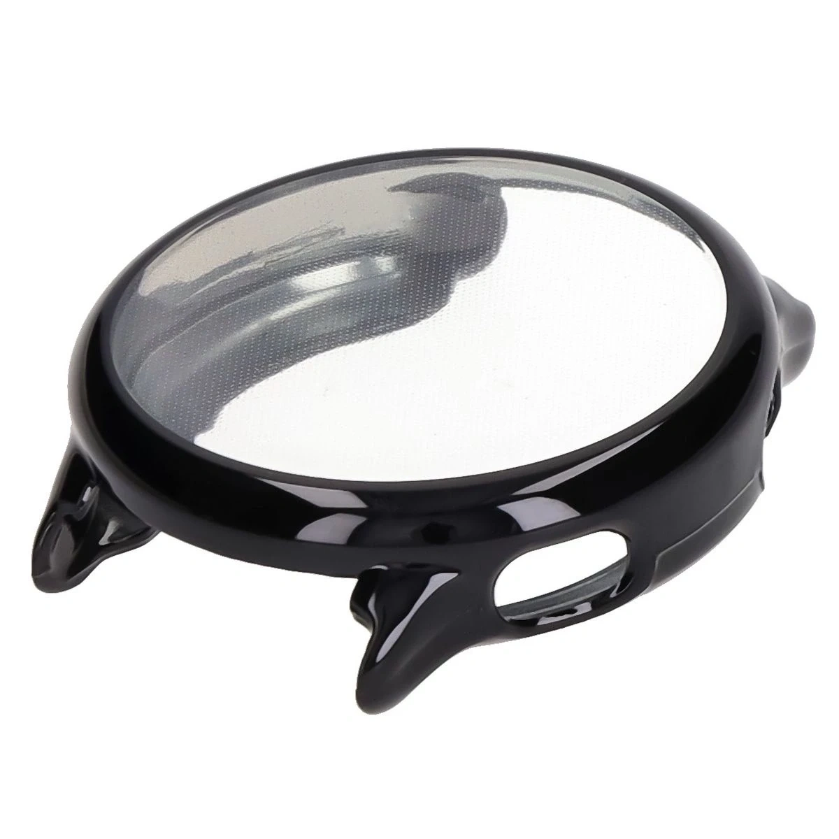 Etui z osłoną ekranu Bizon Case Watch Felipe do Garmin Vivoactive 6 czarne