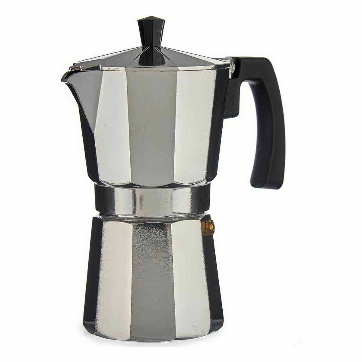Italian Coffee Pot A111RA-900 Silver Aluminium 450 ml (12 Units)