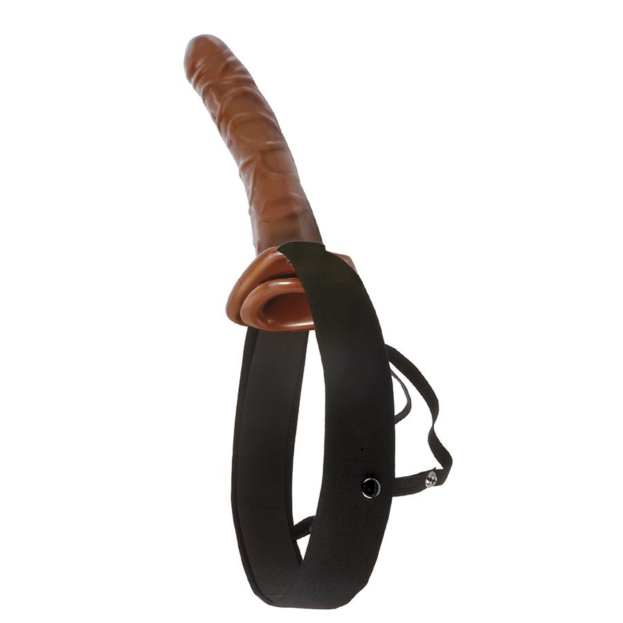 FETISH FANTASY CHOCOLATE DREAM HOLLOW STRAP-ON