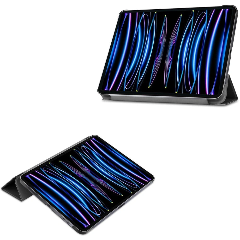 Bizon Case Tab Croc Apple iPad Pro 11 2022/2021/2020/2018 black
