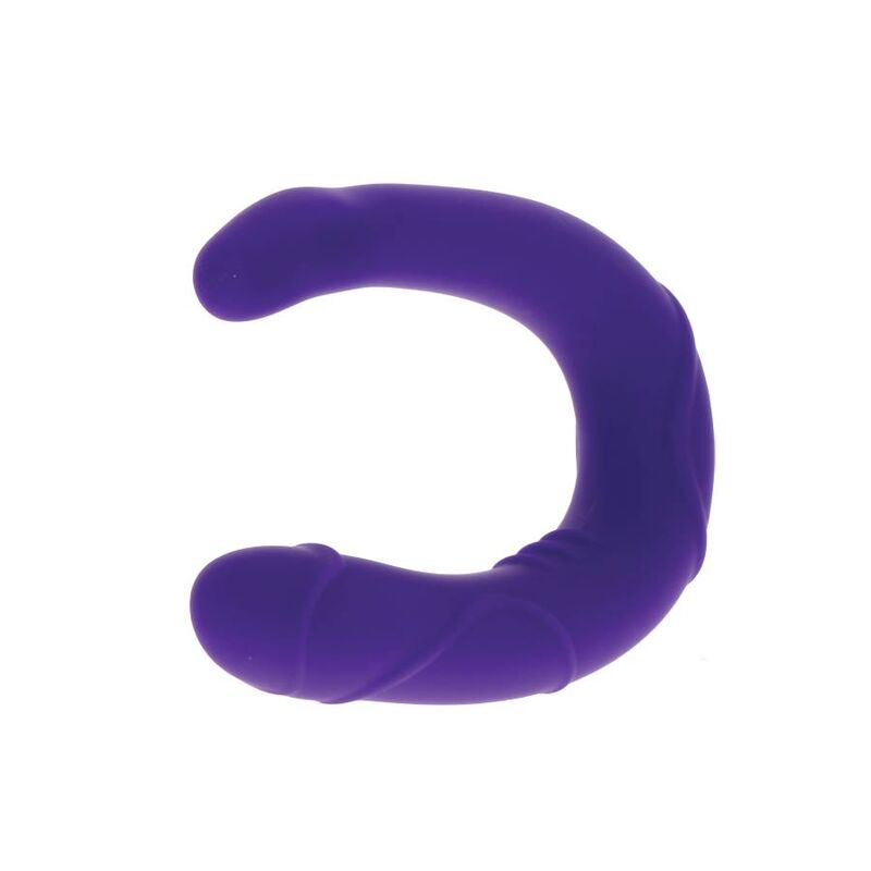 GET REAL - VOGUE MINI DOUBLE DONG PURPLE