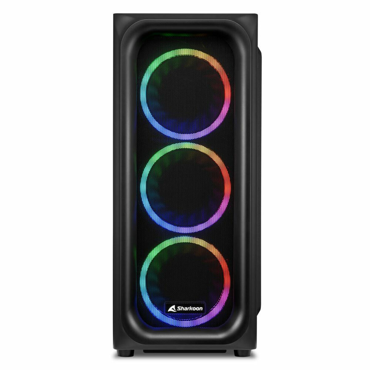 ATX Semi-Tower Gehäuse Sharkoon TK5M RGB ATX Schwarz