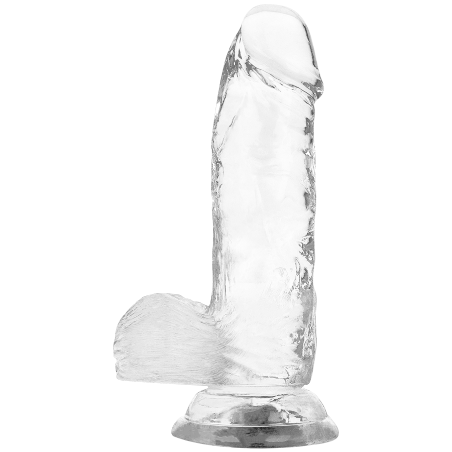 XRAY CLEAR COCK WITH BALLS  15.5CM X 3.5CM