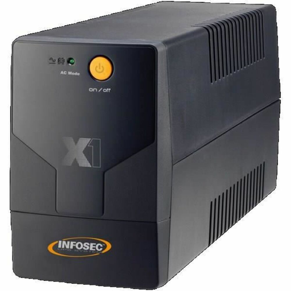 Unterbrechungsfreies Stromversorgungssystem Interaktiv USV INFOSEC X1 EX 700 Schwarz 350 W
