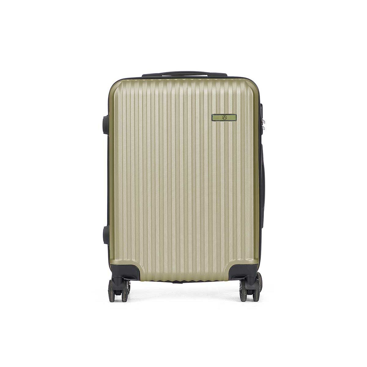 Cabin suitcase Green 38 x 57 x 23 cm Stripes