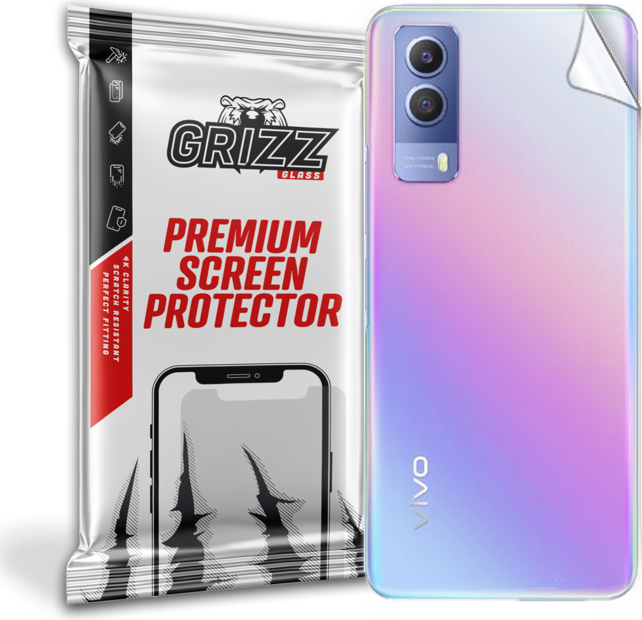 GrizzGlass SatinSkin Vivo T1x 5G