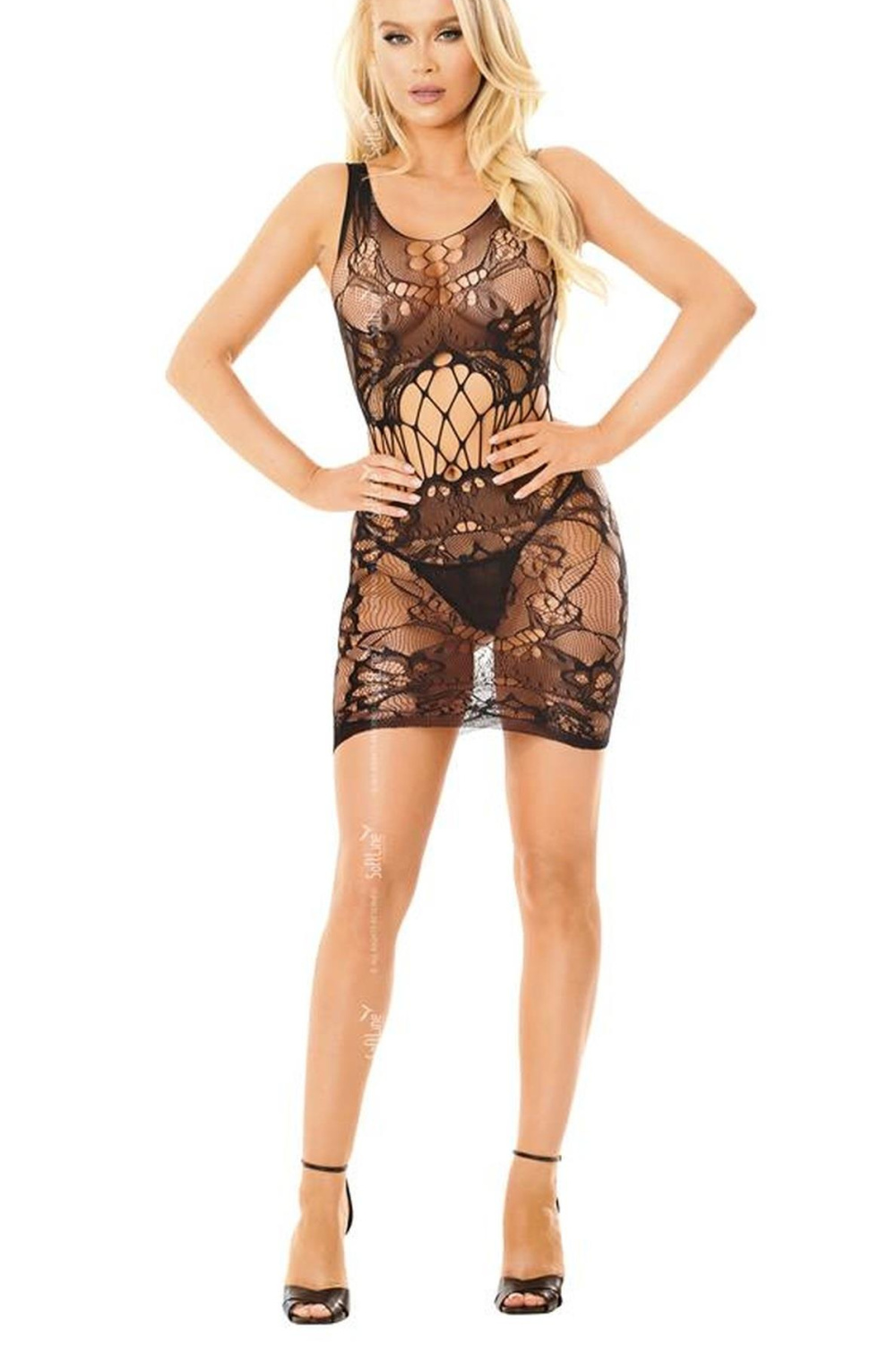  Bodystocking model 206680 SoftLine Collection  black