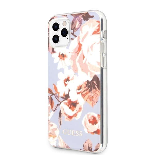 Guess GUHCN65IMLFL02 Apple iPhone 11 Pro Max lilac N°2 Flower Collection