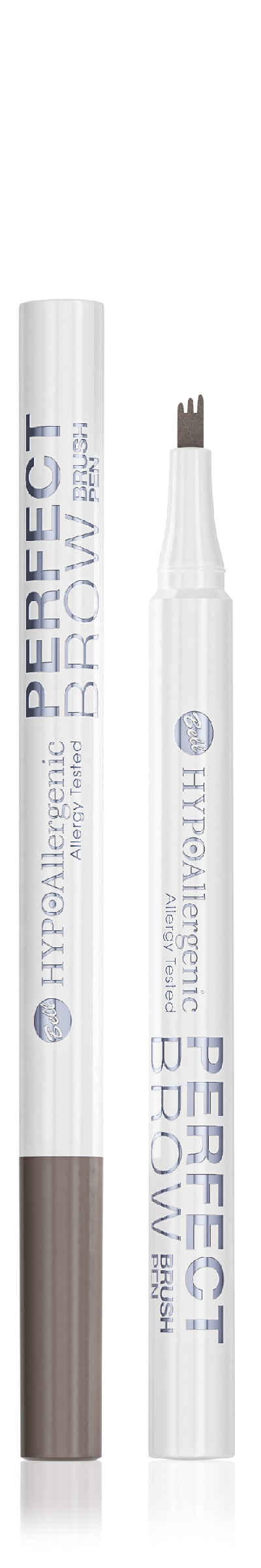 Bell Hypoallergenic Flamaster do brwi z grzebykiem Perfect Brow Brush nr 01  4.4g