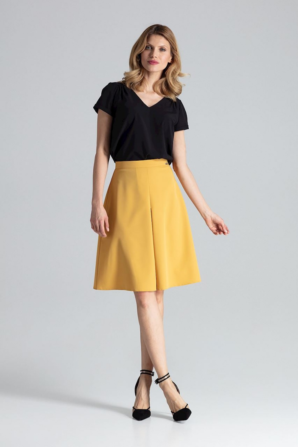  Skirt model 132468 Figl  yellow