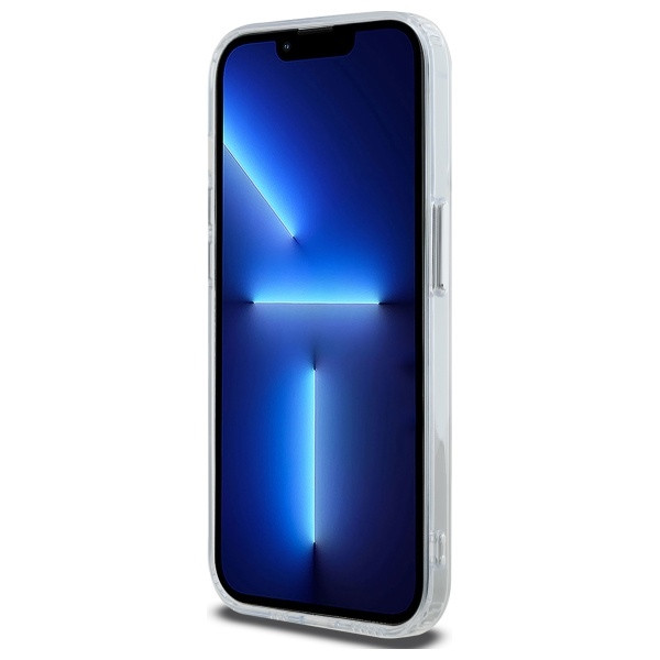 Etui Karl Lagerfeld do Apple iPhone 14 Pro Max hardcase IML Metal Karl&Choupette Head MagSafe biały