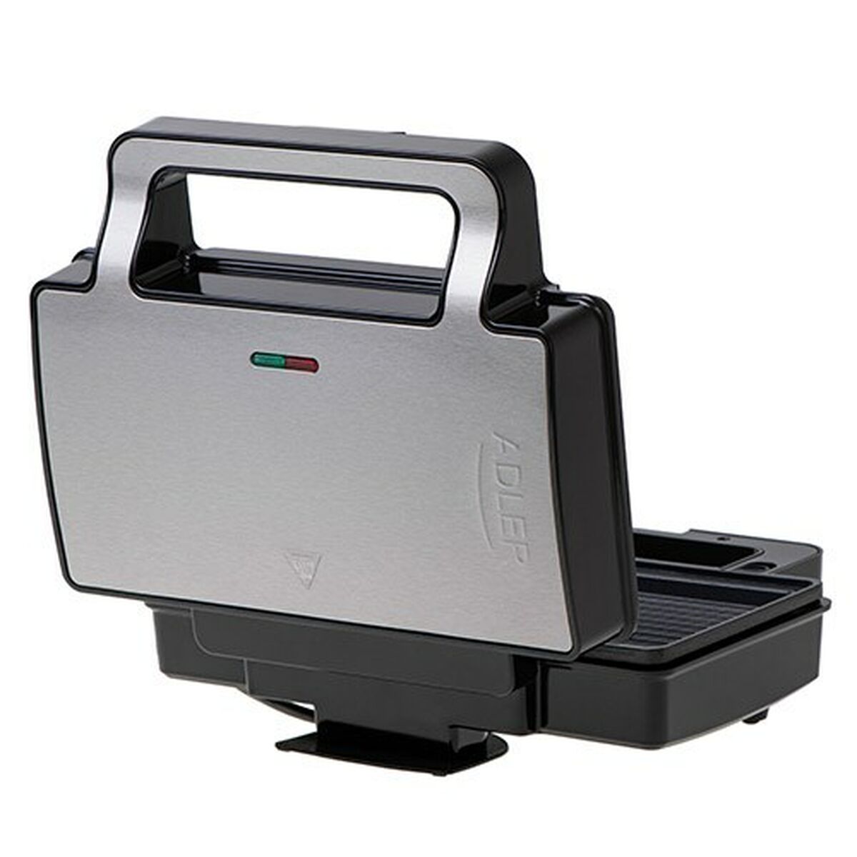 Sandwich Maker Adler AD 3073 Black Silver Sandwich Maker Adler AD 3073 Black Silver