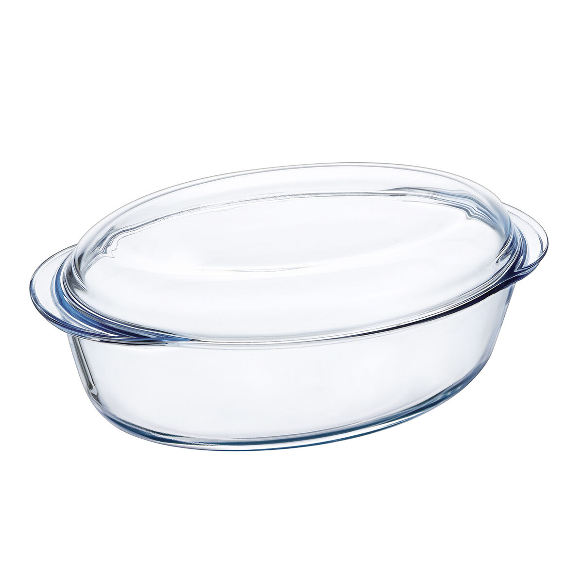 Oven Dish Pyrex Classic With lid 33 x 20 x 10 cm Transparent Glass (3 Units)