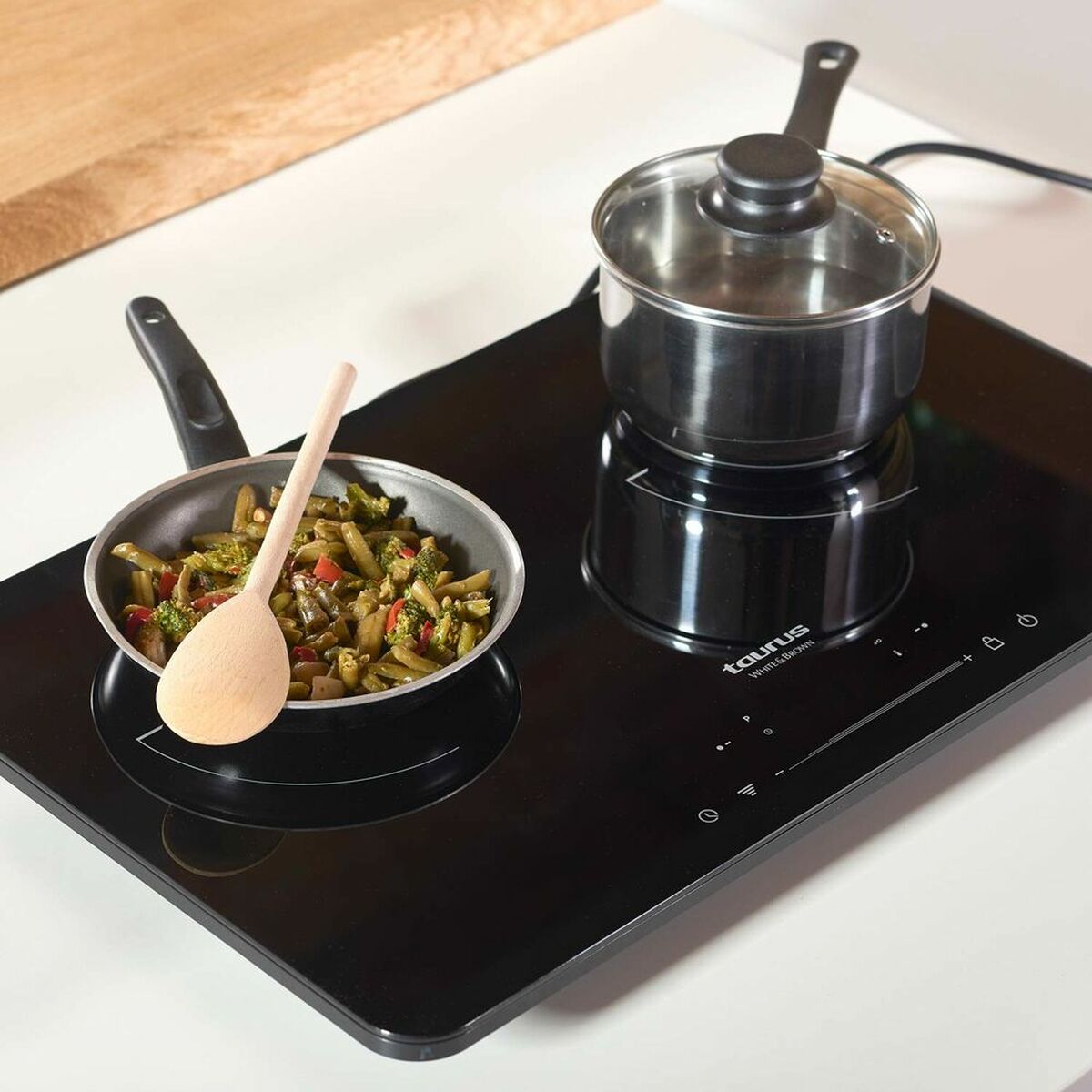 Induction Hot Plate Taurus DARTFIRE 3500W Black (60 cm)