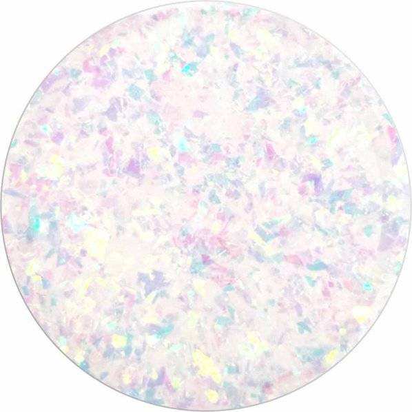 POPSOCKETS Holder Premium Iridescent Confetti White