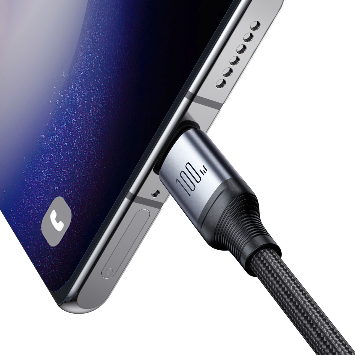 Joyroom Speedy Series SA21-1T2 2in1 cable USB-C / 2xUSB-C 100W 1.5m black