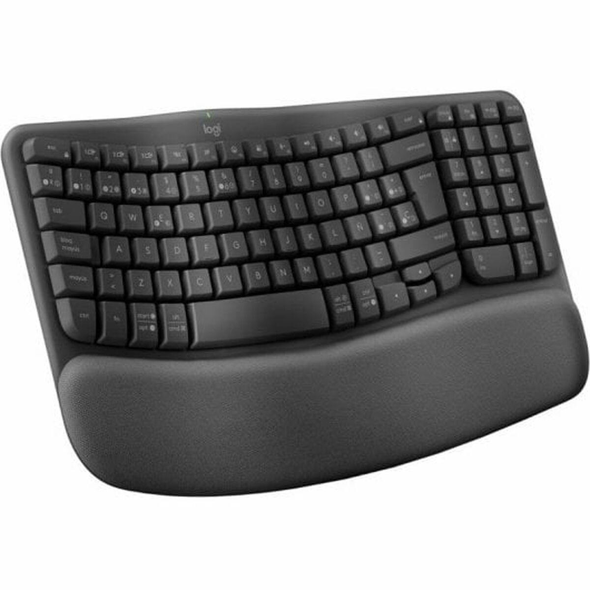Keyboard Logitech 920-012296 Graphite Spanish QWERTY Keyboard Logitech 920-012296 Graphite Spanish QWERTY