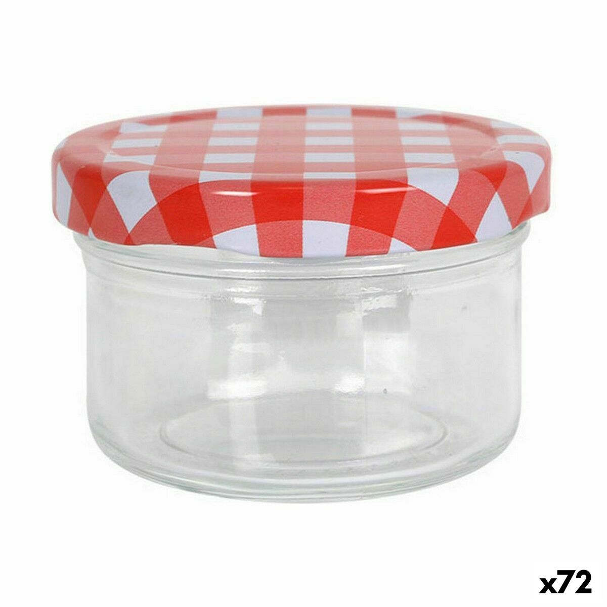 Jar Mediterraneo Multi-use Glass 100 ml (72 Units) Jar Mediterraneo Multi-use Glass 100 ml (72 Units)