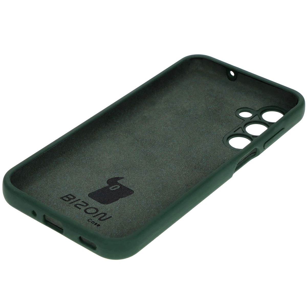 Bizon Soft Case Samsung Galaxy M35 5G dark green