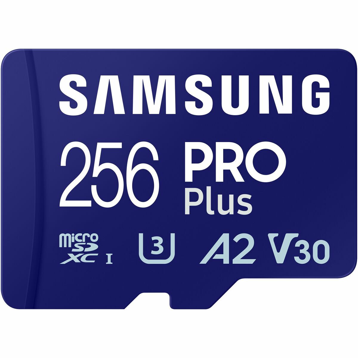 Micro SD Memory Card with Adaptor Samsung MicroSDHC PRO Plus 256GB