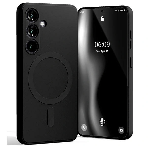 Etui Mercury MagSafe Semi-Silicone do Samsung Galaxy S24 czarny