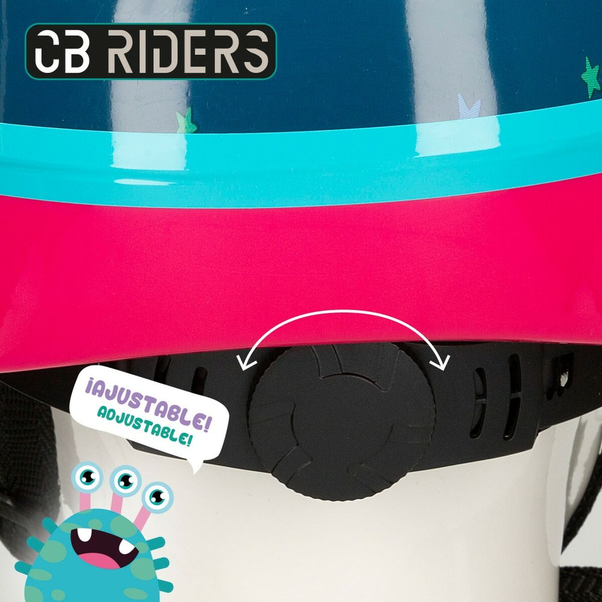 Baby Helmet Colorbaby Monster (4 Units)