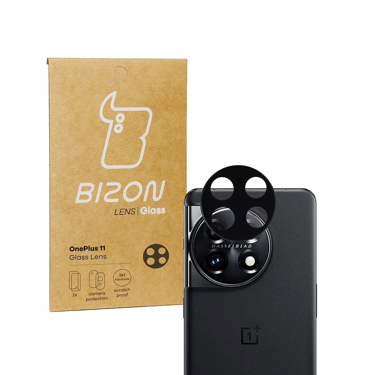 Bizon Glass Lens OnePlus 11 [2 PACK]