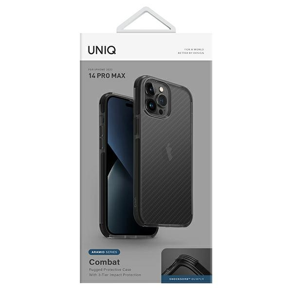 UNIQ Combat Apple iPhone 14 Pro Max carbon black